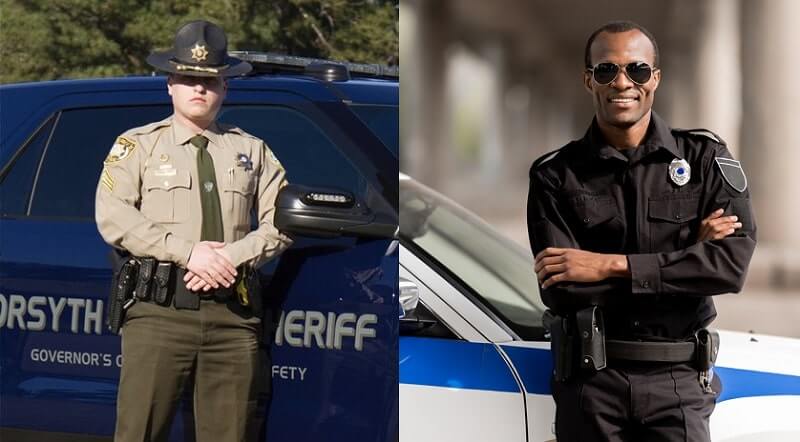 Care este diferența dintre un șerif și un polițist?