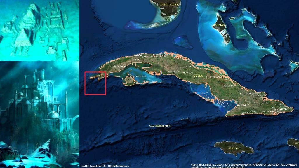 Orașul subacvatic din Cuba. Ar putea fi Atlantida de acum 50.000 de ani?