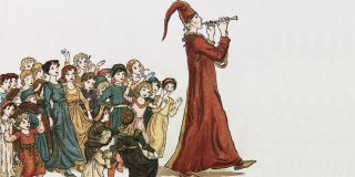 Flautistul din Hamelin, legenda germană asociată cu venirea sașilor în Transilvania
