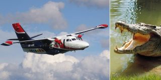 Un avion cu 21 de pasageri s-a prăbușit din cauza unui crocodil