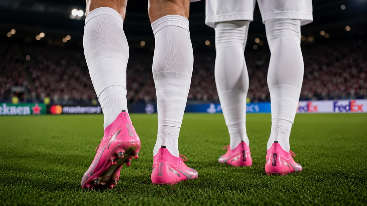 De ce fotbaliștii de la Cupa Mondială poartă ghete roz?